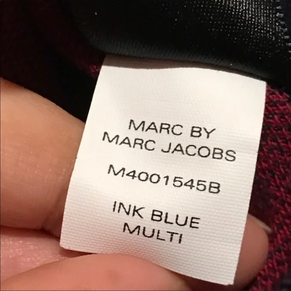 Marc By Marc Jacobs Maya Plaid Jacquard Skirt in Ink Blue Multi Size Large - Picture 11 of 13